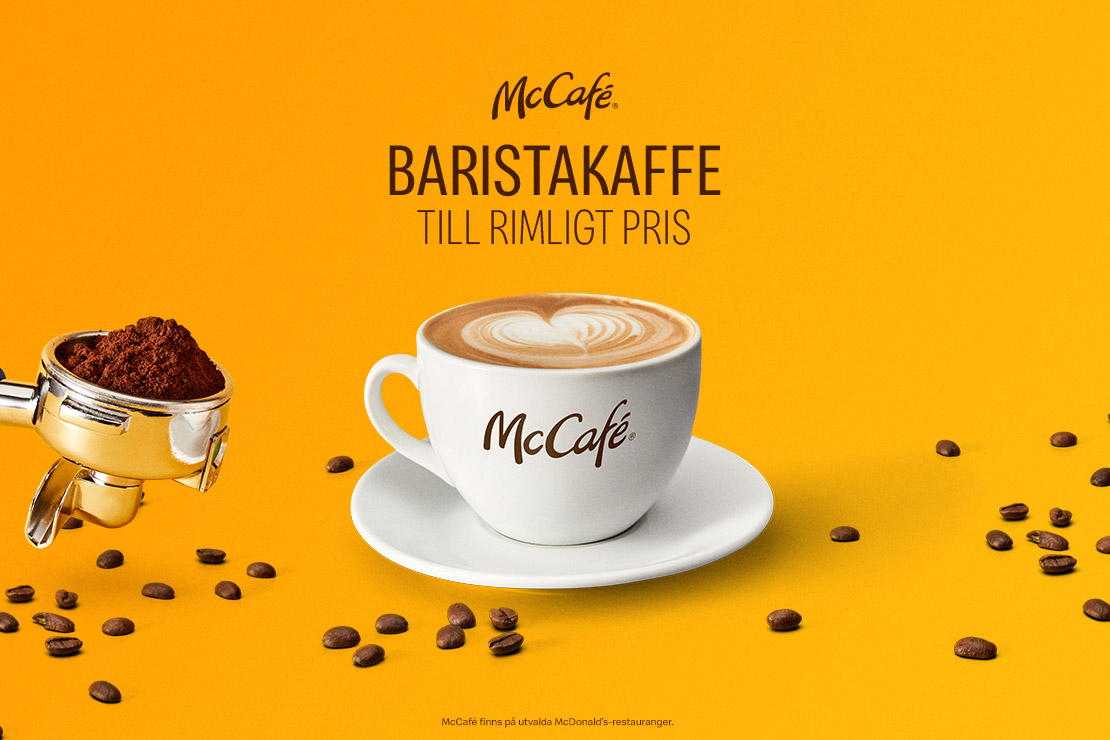 McCafé – Baristakaffe till rimligt pris