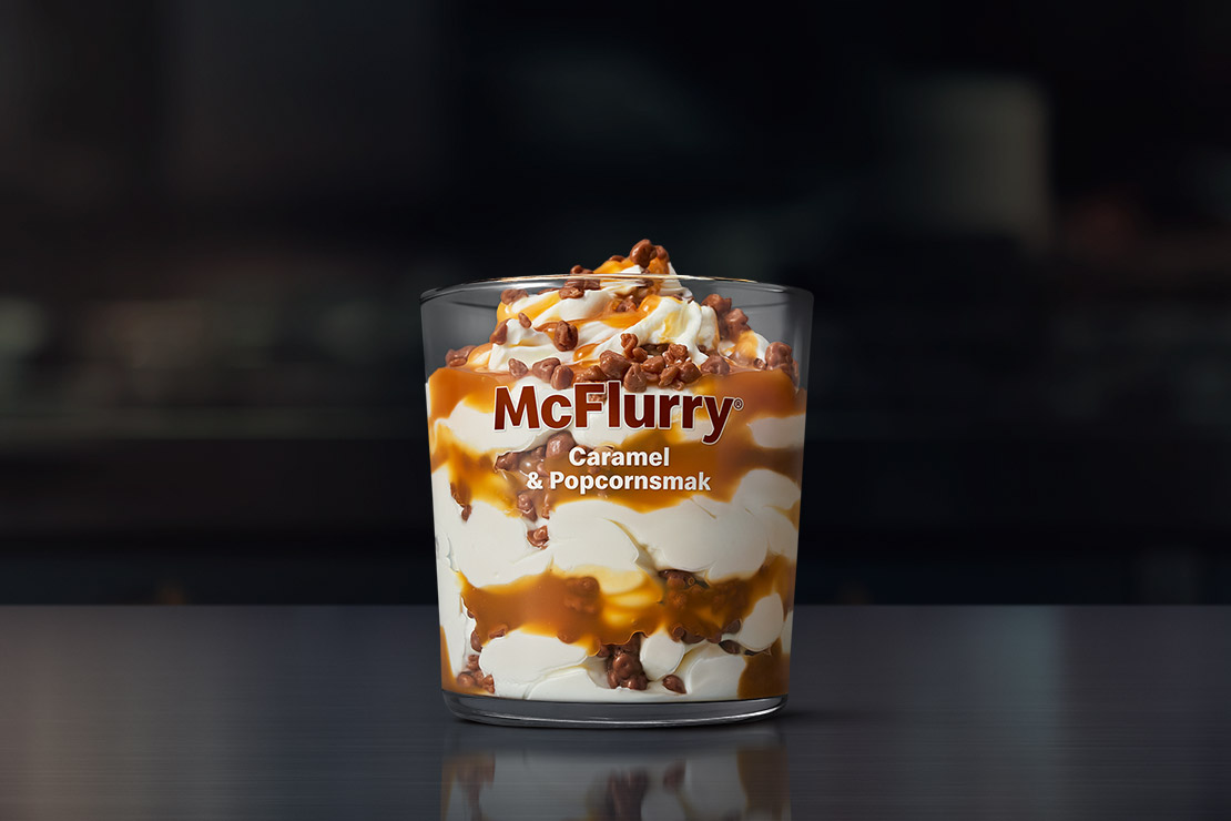 McFlurry Caramel & Popcorn-smak