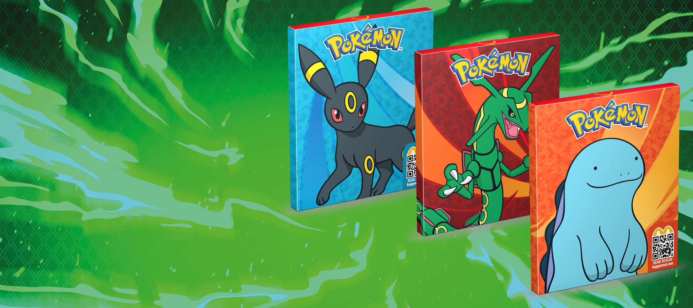 Happy meal pokemon Nachtara & Rayquaza & Morlord