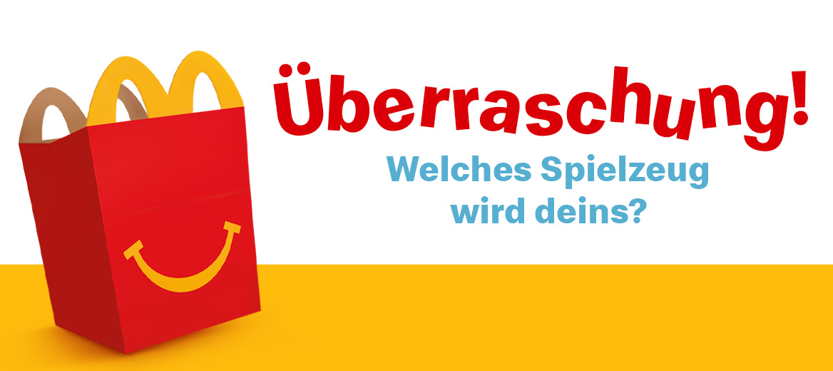 Spielzeug happy meal im Moment