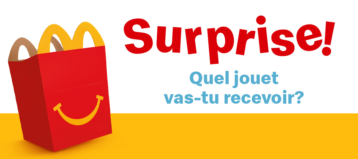 happy meal mcdonald's jouet du moment