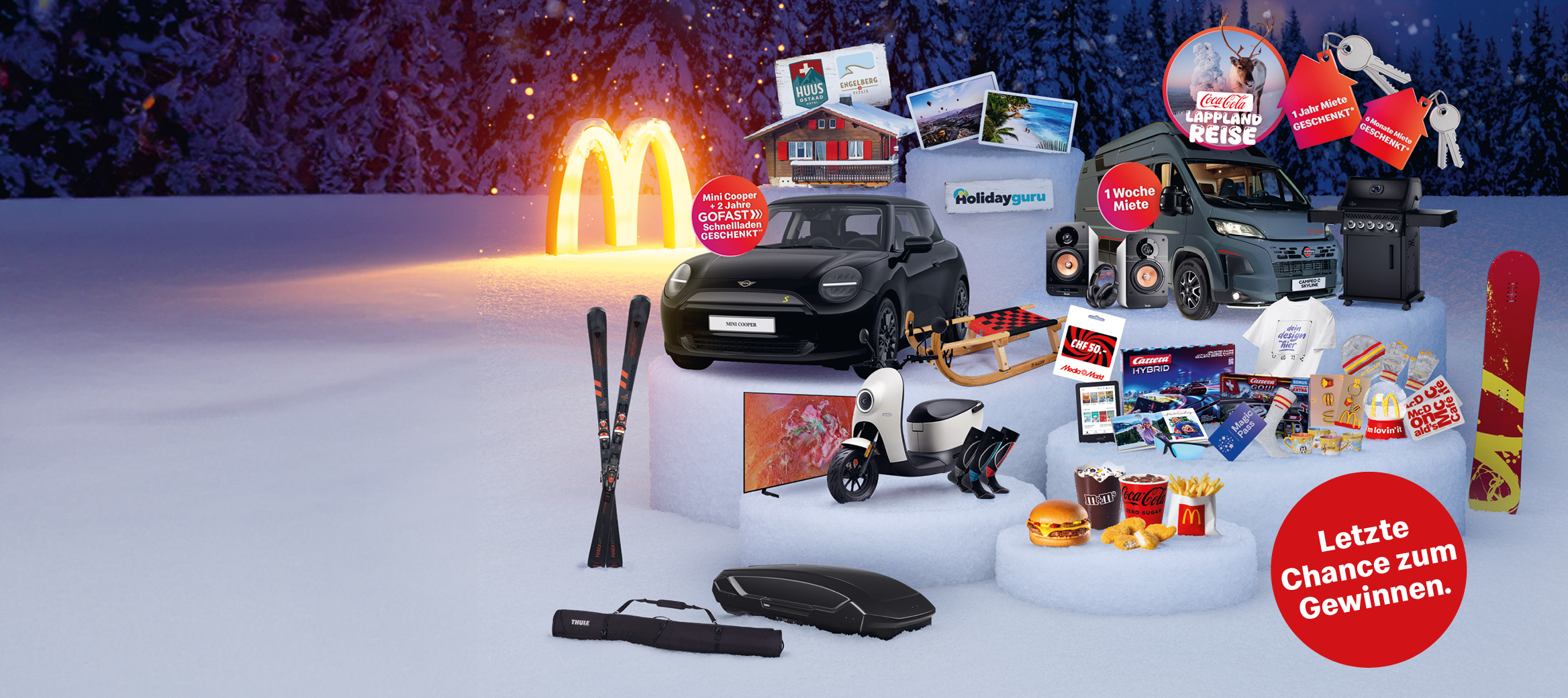 McDonald's winter spiel