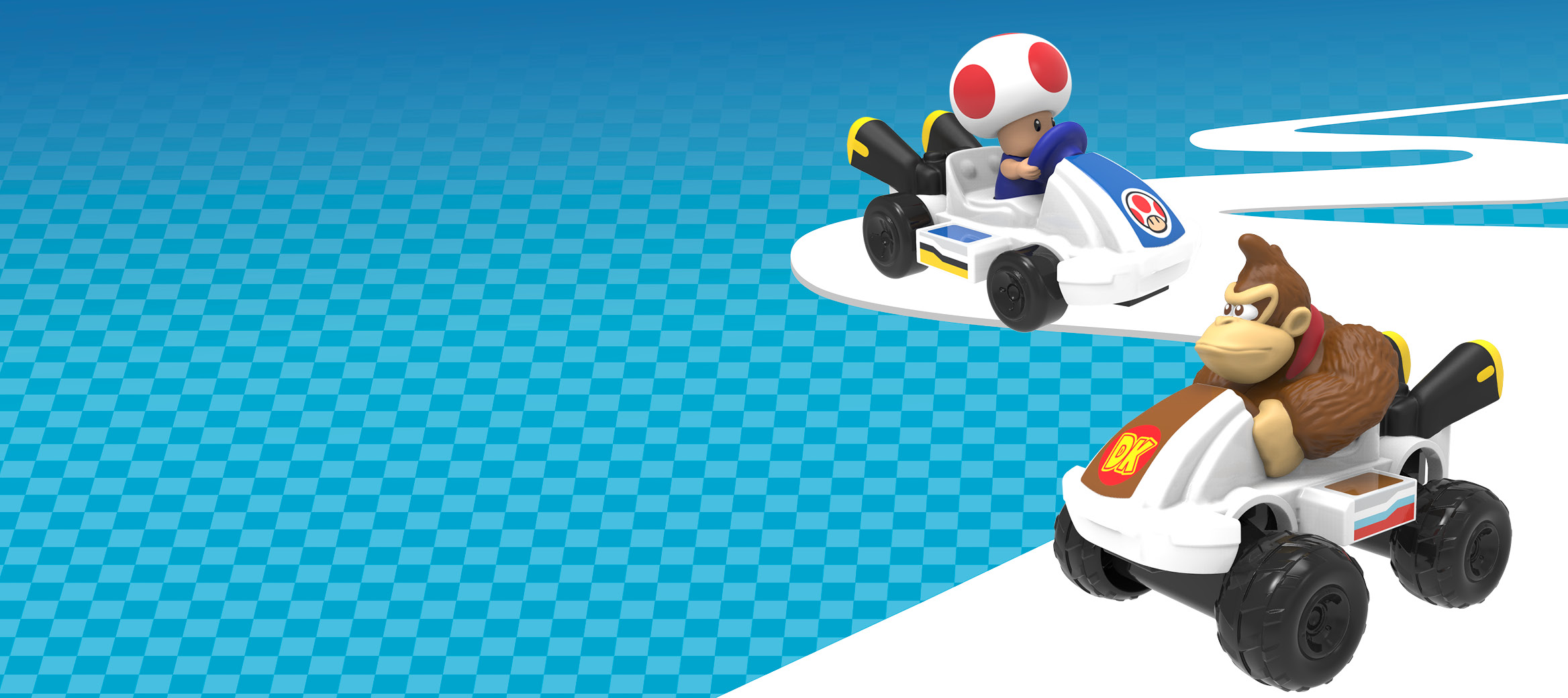 jouets surprises pour menu enfant Mario Kart