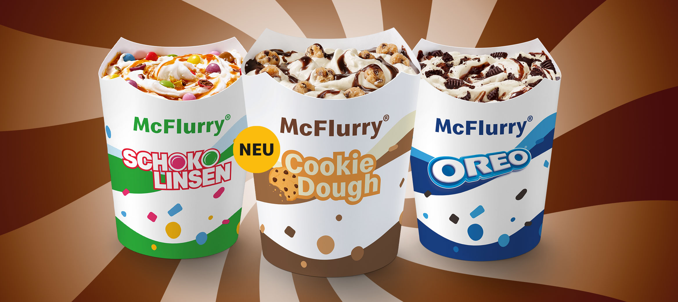 Sommerliche Abkühlung mit den limitierten McFlurry®s