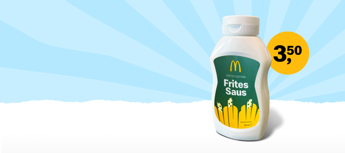 Fritessaus in fles is back!
