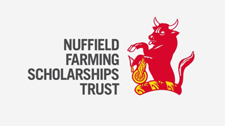 Logo for Nuffield Farming Scholarships Trust.